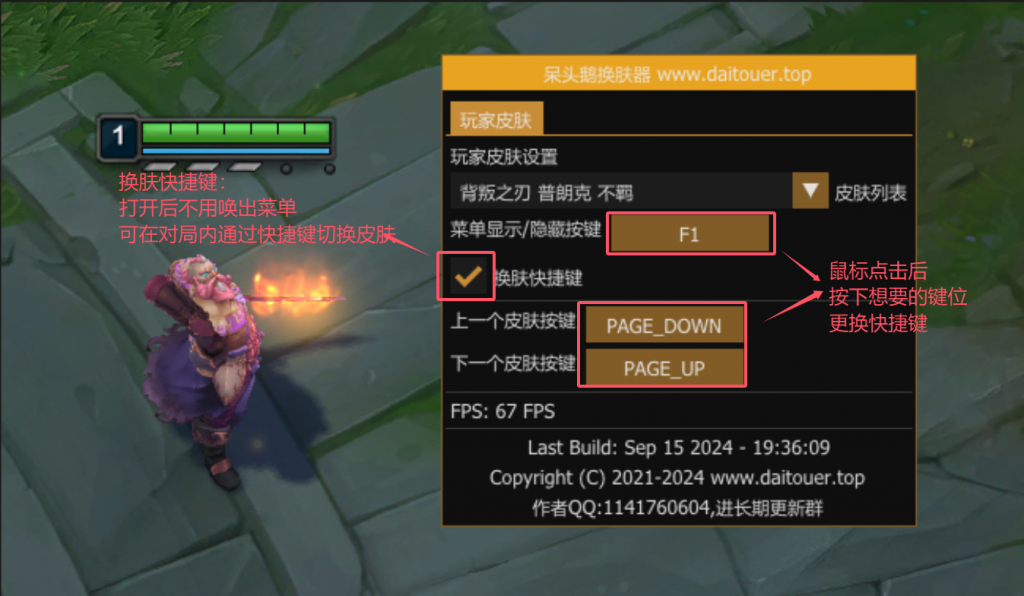 图片[2]-LOL国服呆头鹅换肤器源码